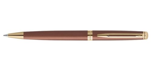 Waterman Hemisphere Golyóstoll ajándék gravírozással, Réz vörös, Arany klipsz - 2217950