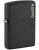 Zippo öngyújtó ajándék gravírozással - 236ZL Reg Black Crackle Zoppo Logo