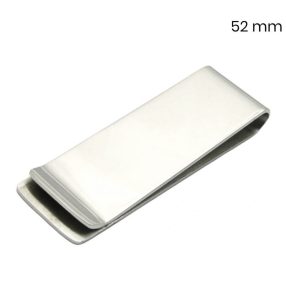 Rozsdamentes acél pénzcsipesz - ezüst színű - 24098100