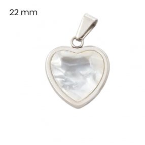   Rozsdamentes acél medál, szív alakú, ajándék gravírozásal - 24516101