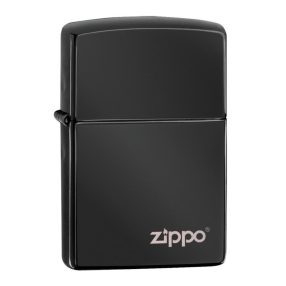   Zippo öngyújtó ajándék gravírozással - 24756ZL Ebony W/ZIPPO