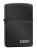 Zippo öngyújtó ajándék gravírozással - 24756ZL Ebony W/ZIPPO