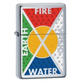   Zippo öngyújtó ajándék gravírozással - Zippo Earth 24812