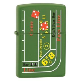   Zippo öngyújtó ajándék gravírozással - 24893 Craps table