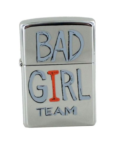 Zippo öngyújtó ajándék gravírozással - 250 Bad Girl Team