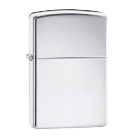   Zippo öngyújtó ajándék gravírozással - 250 Reg High Polis Chrome