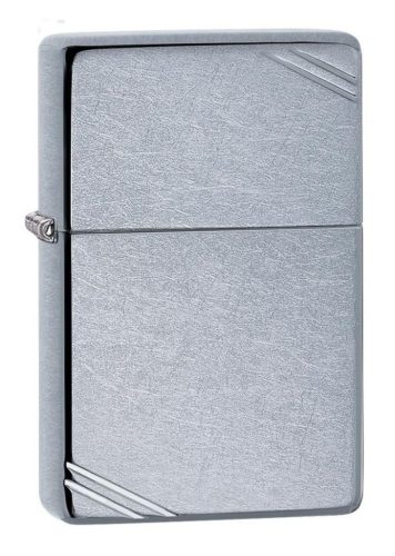 Zippo öngyújtó ajándék gravírozással - 267 Vintage  Street Chrome