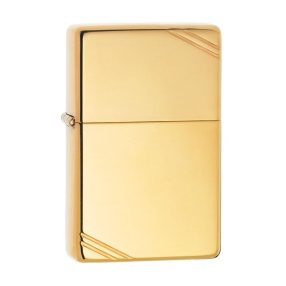   Zippo öngyújtó ajándék gravírozással - 270 Vintage Hi Pol Brass