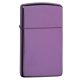 Zippo öngyújtó ajándék gravírozással - 28124 Slim High Polish Purple