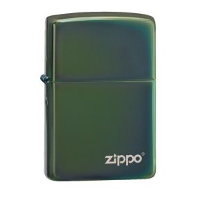   Zippo öngyújtó ajándék gravírozással - 28129ZL Hi Pol Green w/Zippo