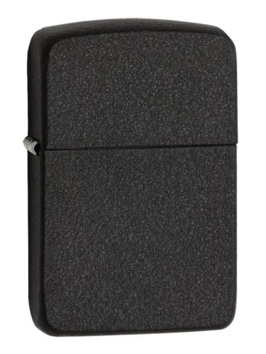 Zippo öngyújtó ajándék gravírozással - 28582 Rep Black Crackle