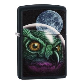   Zippo öngyújtó ajándék gravírozással - 29616 Space Owl Design