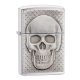 Zippo öngyújtó ajándék gravírozással - 29818 Skull with Brain Surprise