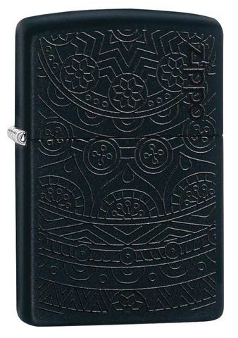 Zippo öngyújtó ajándék gravírozással - 29989 Tone on Tone Design