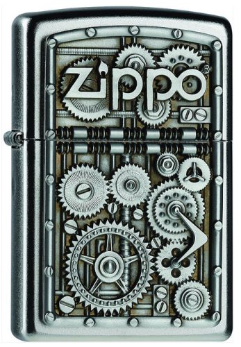 Zippo öngyújtó ajándék gravírozással - 2.004.497 Gear Wheels