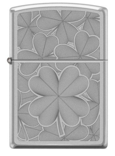 Zippo öngyújtó ajándék gravírozással - 401081 Clover Design