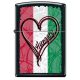 Zippo öngyújtó ajándék gravírozással - 402835 218 Hungary Flag And Heart