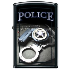 Zippo öngyújtó ajándék gravírozással - 404015 Police