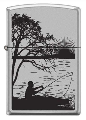Zippo öngyújtó ajándék gravírozással - 205 Fisching Design 411336