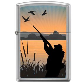   Zippo öngyújtó ajándék gravírozással - 414558 Duck Hunter Design