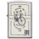 Zippo öngyújtó ajándék gravírozással - 415794 Gear Bike Print