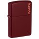 Zippo öngyújtó ajándék gravírozással - 46021ZL Merlot With Zippo