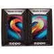 Zippo öngyújtó szett ajándék gravírozással, 2 db - 46154 Heart set left/right set