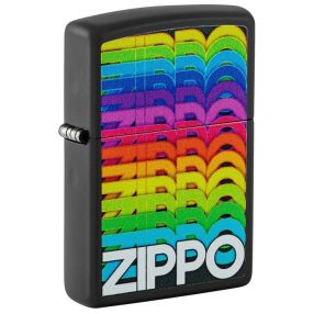   Zippo öngyújtó ajándék gravírozással - 46234 Rainbow Zippo Design
