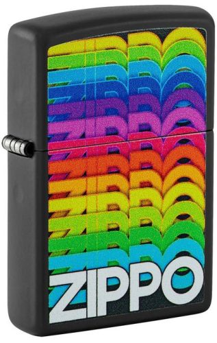 Zippo öngyújtó ajándék gravírozással - 46234 Rainbow Zippo Design