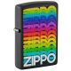 Zippo öngyújtó ajándék gravírozással - 46234 Rainbow Zippo Design