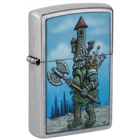   Zippo öngyújtó ajándék gravírozással - 46246 Knight Monster Design