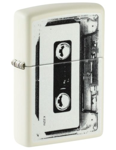 Zippo öngyújtó ajándék gravírozással - 46429 Cassette Design