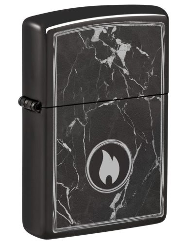 Zippo öngyújtó ajándék gravírozással - 46571 Marble Flame Design