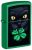 Zippo öngyújtó ajándék gravírozással - 46721 Lucky Cat Clover Design