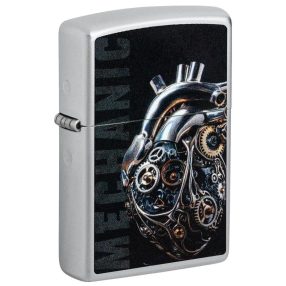   Zippo öngyújtó ajándék gravírozással - 46829 Mechanic Heart Design