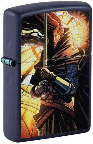 Zippo öngyújtó ajándék gravírozással - 46833 Medieval Warrior Design