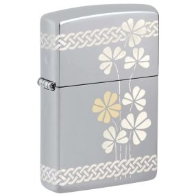   Zippo öngyújtó ajándék gravírozással - 48586 Clover Design