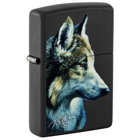   Zippo öngyújtó ajándék gravírozással - 48598 Linda Picken Wolf 