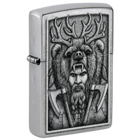   Zippo öngyújtó ajándék gravírozással - 48731 Barbarian Design