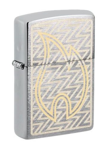 Zippo öngyújtó ajándék gravírozással - 48789 23FPF Tread Flame Design