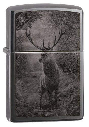 Zippo öngyújtó ajándék gravírozással - 49059 Deer Design 