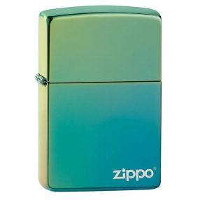   Zippo öngyújtó ajándék gravírozással - 49191ZL HP Teal W/Zippo