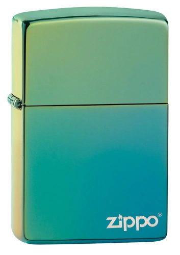 Zippo öngyújtó ajándék gravírozással - 49191ZL HP Teal W/Zippo