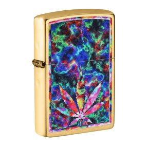   Zippo öngyújtó ajándék gravírozással - 49398 Leaf Design