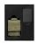 Zippo szett ajándék gravírozással: 236 Black Crackle öngyújtó + öngyújtó tartó zöld gyöngyvászon - 49400