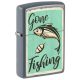 Zippo öngyújtó ajándék gravírozással - 49452 Gone Fishing Design