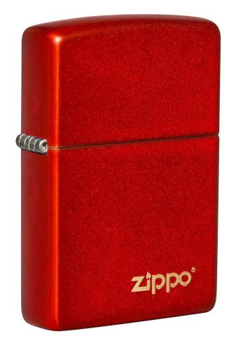 Zippo öngyújtó ajándék gravírozással - 49475ZL Metallic Red Zippo Lasered