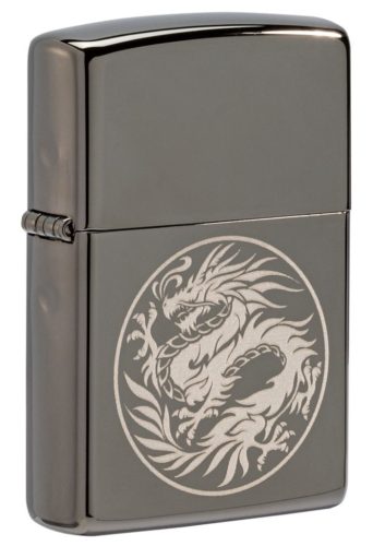 Zippo öngyújtó ajándék gravírozással - 49718 Dragon Design