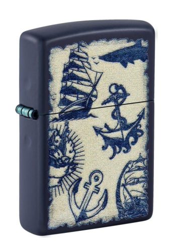 Zippo öngyújtó ajándék gravírozással - 49774 Nautical Design