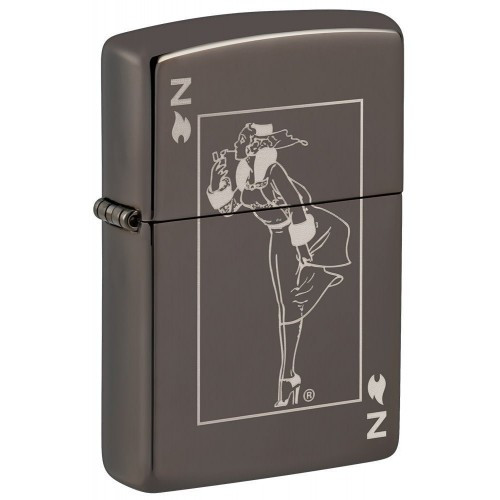 Zippo öngyújtó ajándék gravírozással - 49797 Windy Design